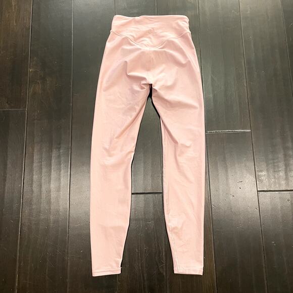 Lululemon Wunder Under Senseknit High-Rise Tight 25" Pink Haze Women's Size 4 - Picture 4 of 5
